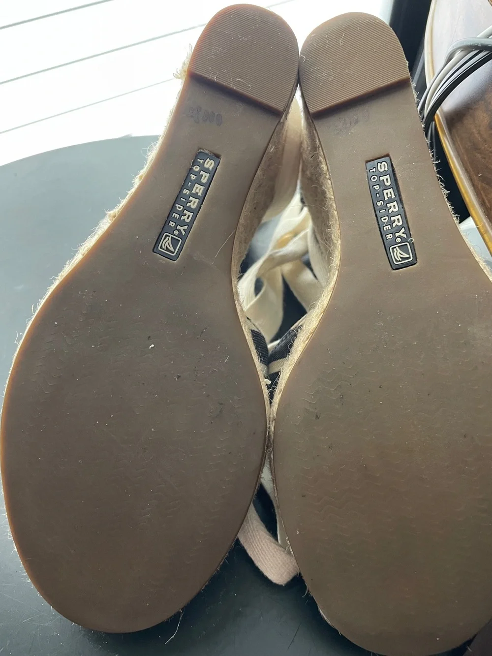 Sperry's Navy & White Stripe Palm Beach Espadrille